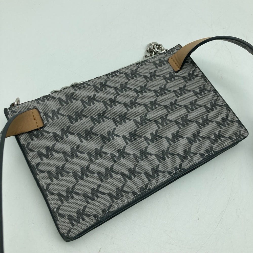 Michael Kors Monogram Print Faux Leather Belt Bag - Picture 3 of 8